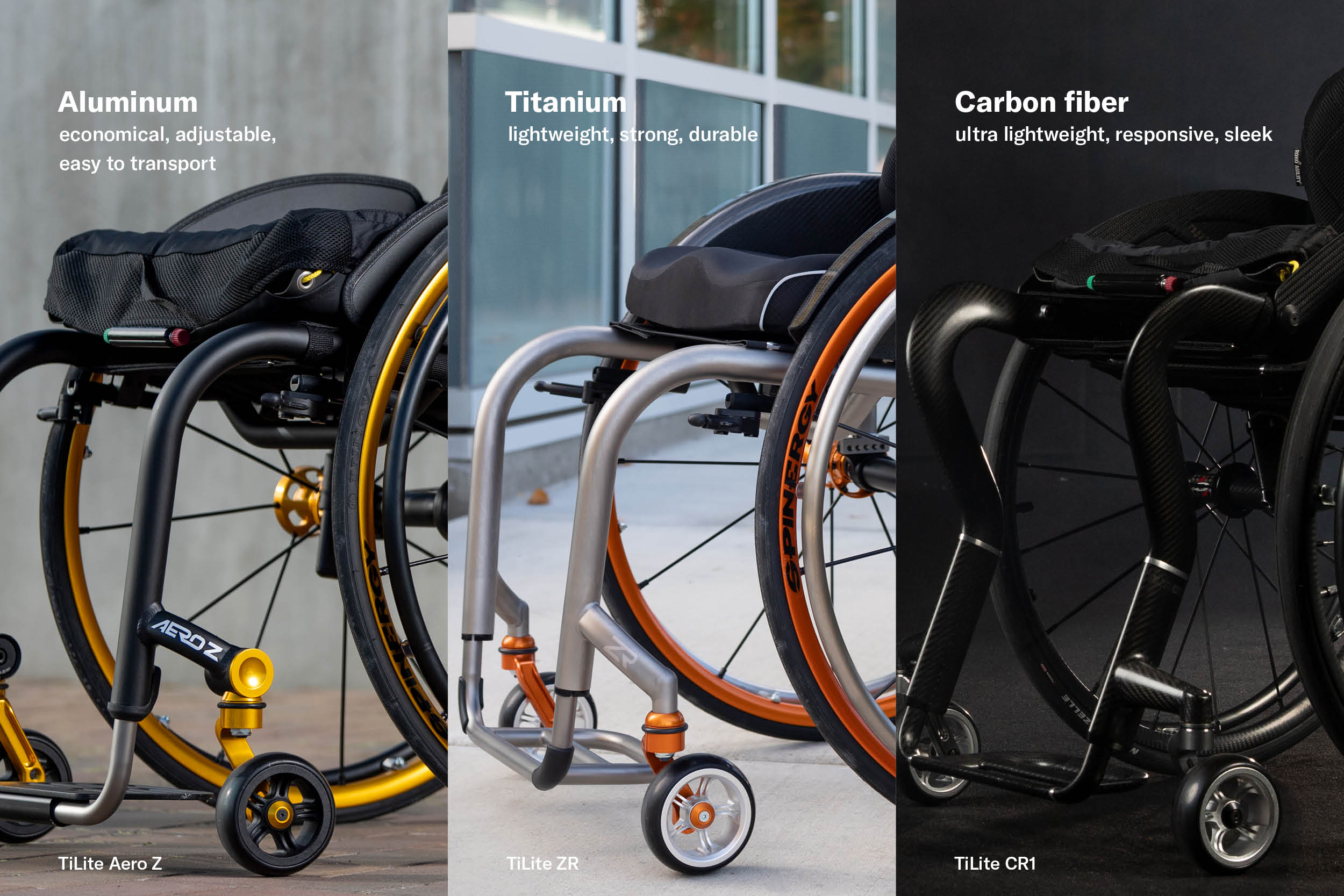 Manual Wheelchairs Materials: Aluminum, Titanium, and Carbon Fiber
